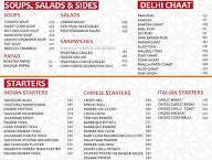 Only Parathas menu 2