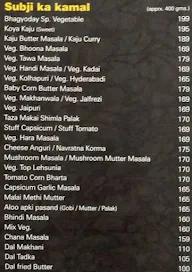 Bhagyoday Restaurant menu 1