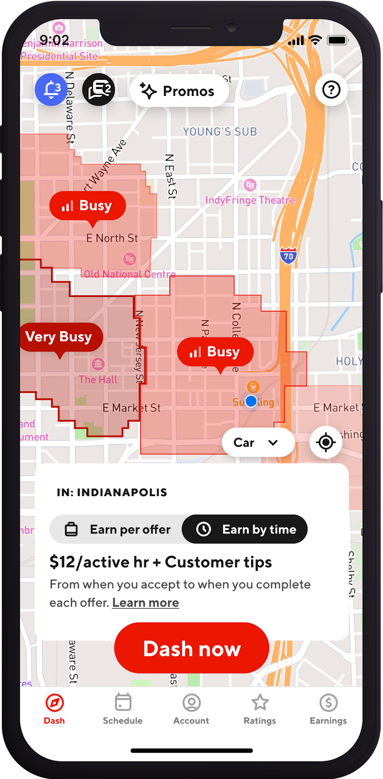 DoorDash unveils hourly pay option for delivery drivers