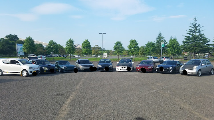 マーチのスカイライン・K12マーチ・CARTUNEミーティング・松島オフ会に関するカスタム事例の投稿画像6枚目