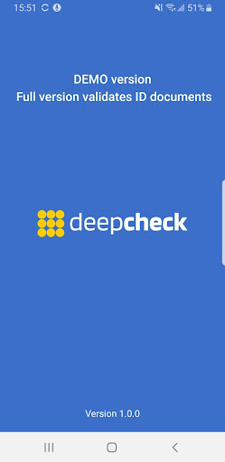 DeepCheck DEMO VERSION - NFC Passport scanning