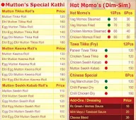 Roll Club Eating Joint menu 2