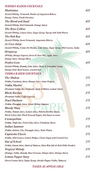 Hotel S3 Park menu 3