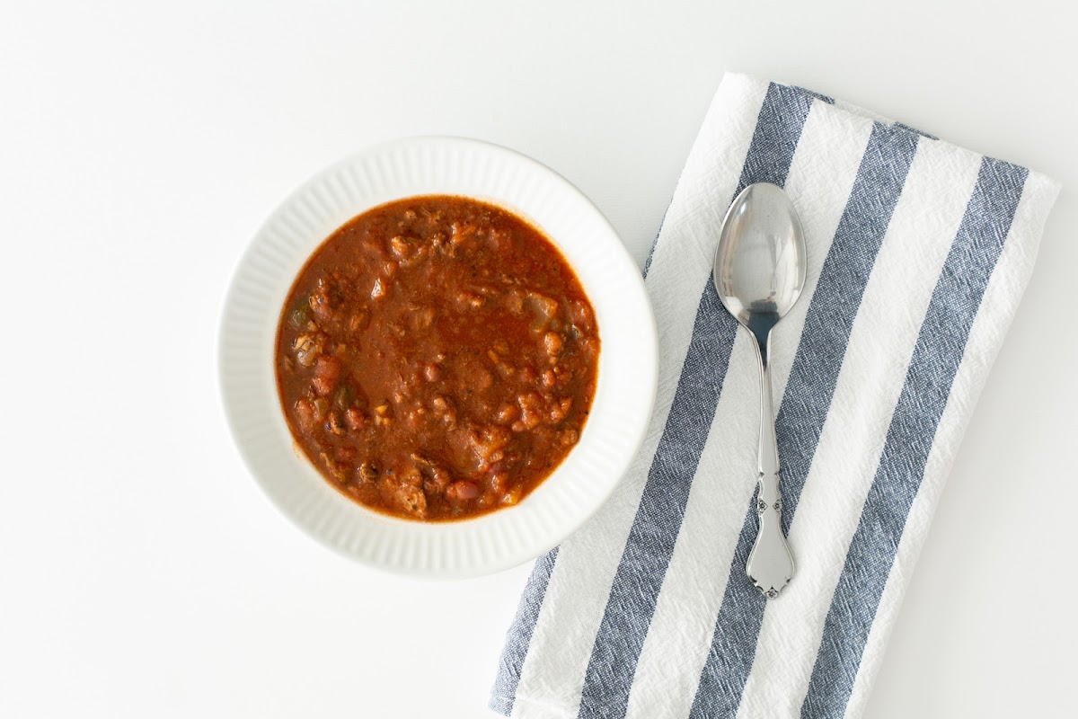 Gluten Free Angus Steak Chili