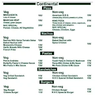 Nature Hut Cafe menu 1