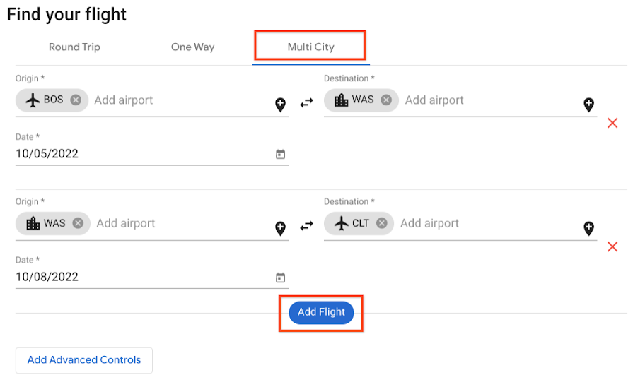 ita software travel matrix