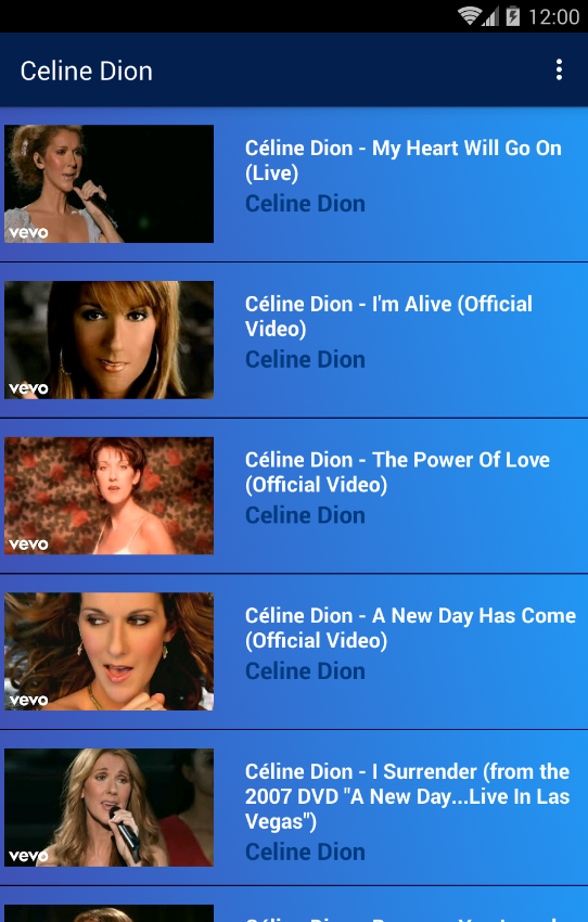 i surrender celine dion music video