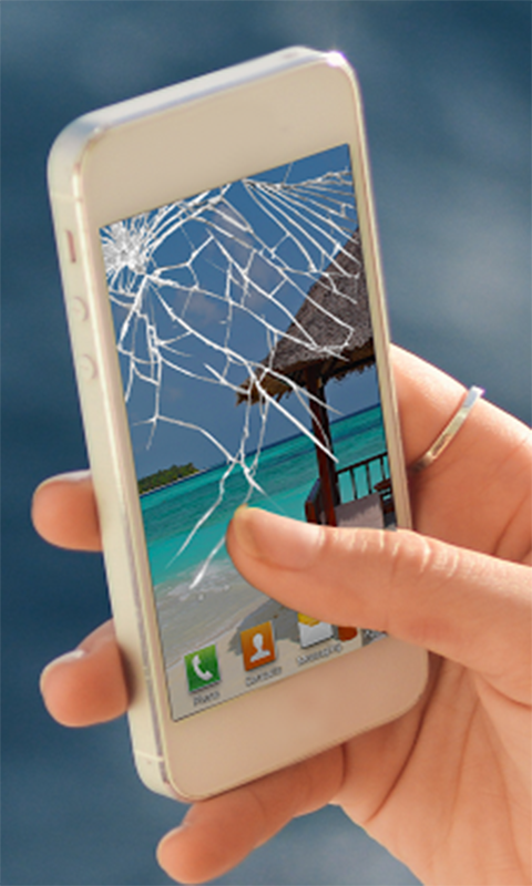 Android application Real Broken Screen screenshort