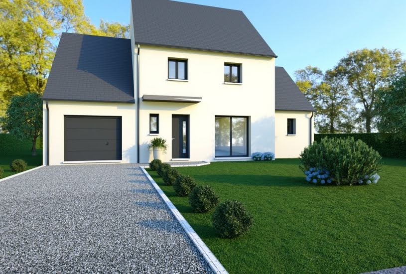  Vente Terrain + Maison - Terrain : 953m² - Maison : 121m² à Maillé (37800) 