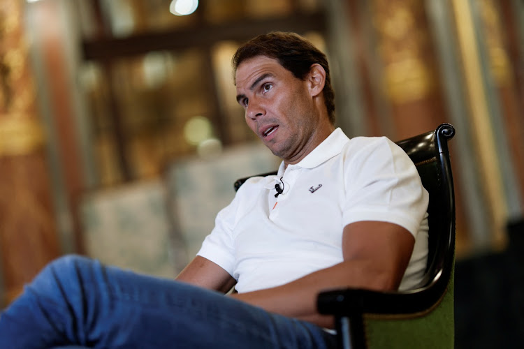 Spain's Rafael Nadal speaks during an interview after winning the men's singles French Open title in Paris, France, on June 6 2022. Picture: REUTERS/BENOIT TESSIER