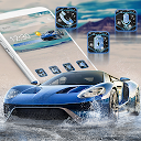 Blue Water Speed Car Theme 1.1.2 APK Baixar