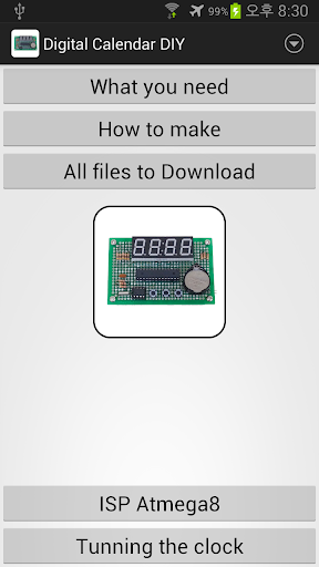 Digital Calendar DIY