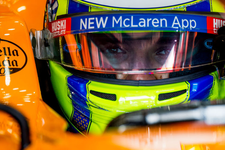 Lando Norris during practice for the F1 Grand Prix of Brazil at Autodromo Jose Carlos Pace on November 15 2019 in Sao Paulo.