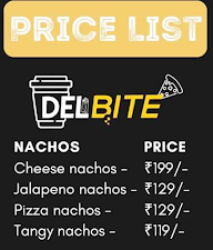 Delbite menu 2