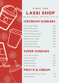 Lassi Shop menu 3