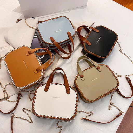 Title 11, DIY Self-Made Material Bag for Chain Diagonal B...