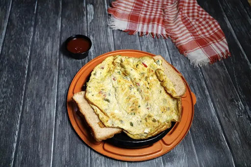 Egg Bread Omelette [2 Eggs]