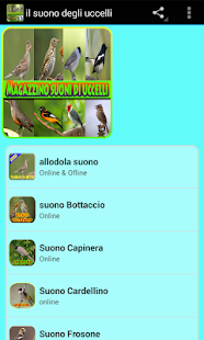 raccolta di suoni di uccelli - náhled