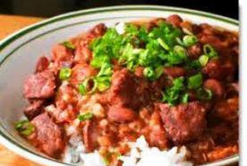 New Orleans Style Red Beans and Rice with Pickled Pork