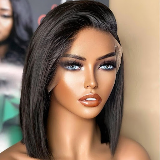 Title 1, Short Wave Front Lace Wig, Natural Looking Hair...