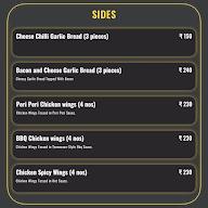 Mind The Gap Burgers menu 5