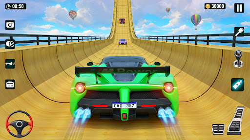 Screenshot GT Car Stunt 3D: Ramp Car Game