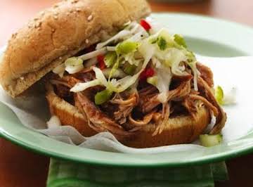 Slow Cooker Carolina Pulled-Pork Sandwiches