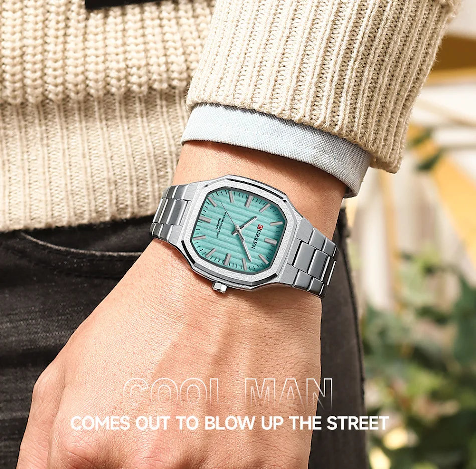 Men's Steel Belt Business Watch Waterproof. A stylish and durable timepiece for the modern professional. Perfect for eve