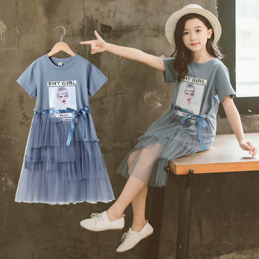 Title 2, Latest Korean Style Girls Casual Dress, modern ...