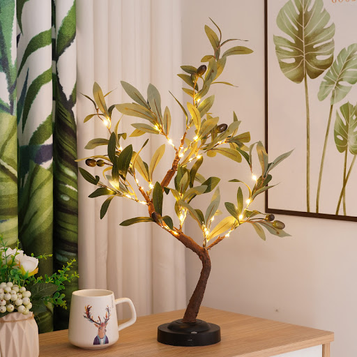 Olive Tree Lamp