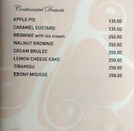 Cascade - Coffee Shop - Ebony Boutique Hotel menu 5