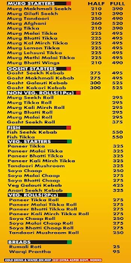 Tandoori Hut menu 3