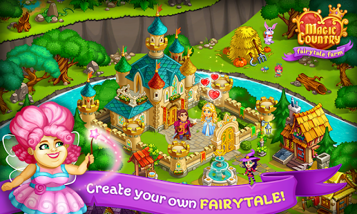 Magic Country: fairy city farm (Mod Gems)