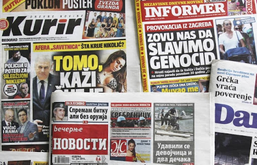 Naslovne strane za sredu, 12. oktobar 2022. godine