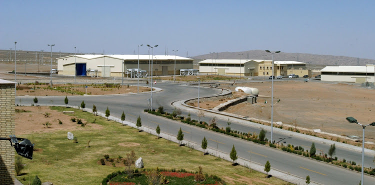 A view of the Natanz uranium enrichment facility 250 km south of the Iranian capital Tehran on March 30, 2005.