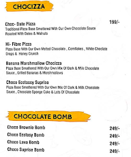 La Chocolateria Pondy menu 6