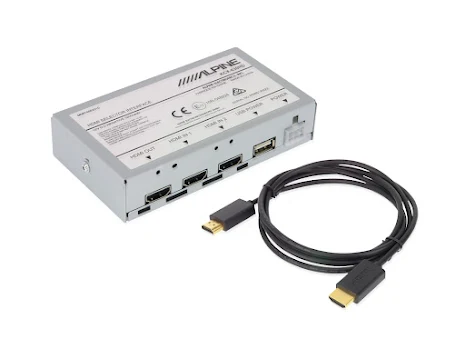 Alpine HDMI-selector interface, Required to connect 2 HDMI s