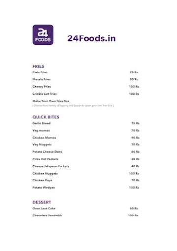 24foods.in menu 