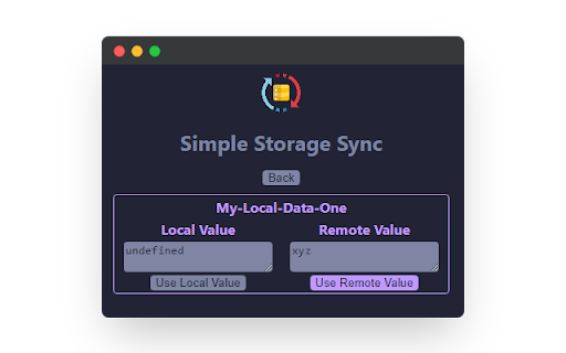 Simple Storage Sync