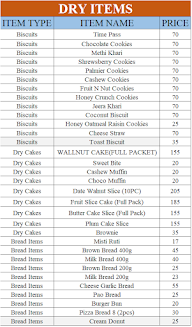 Monginis menu 1