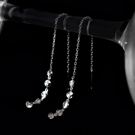 Title 2, Womens Sterling Silver Tassel Earrings – Add m...