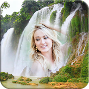 Beautiful Waterfall frames  Icon