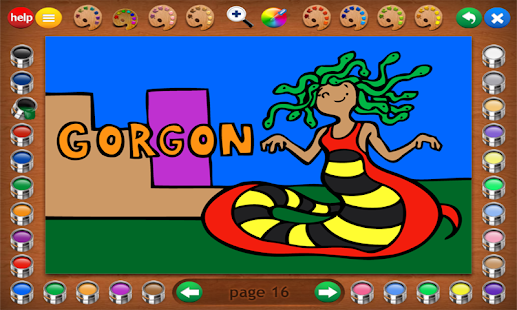 Coloring Book 29: Mythical Creatures(圖2)-速報App