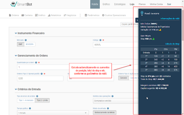 Robô Investe Helper