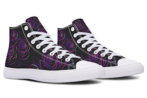Title 15, Customized Colorful Fashion High-top Canvas Shoes