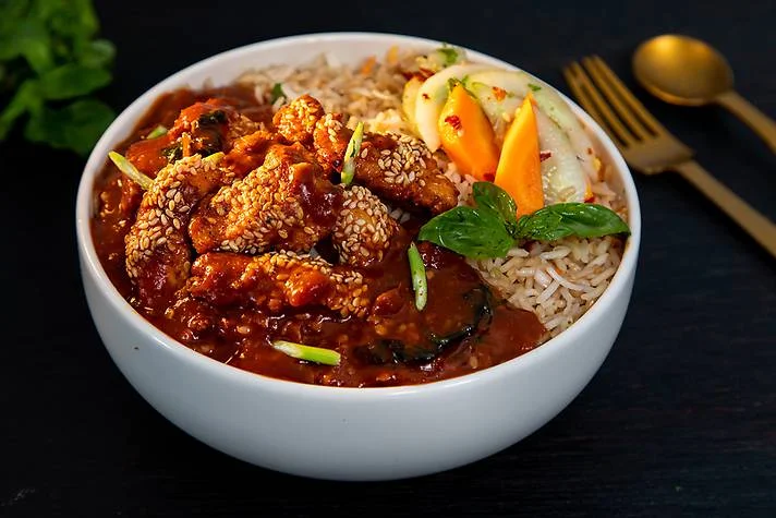 Gomashio Crispy Chicken Rice Bowl