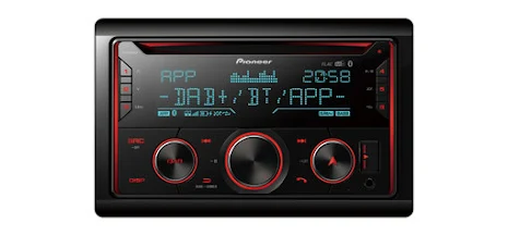 Pioneer 2DIN CD/Radio,Mixtrax,MP3/WMA,DAB