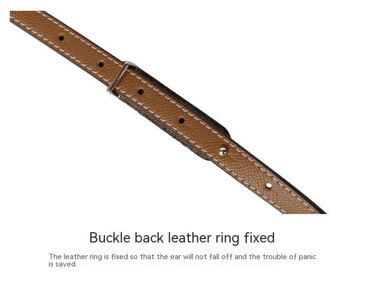 Title 7, Genuine Leather Thin Belt All-matching Dress De...