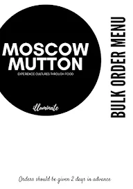 Moscow Mutton menu 5