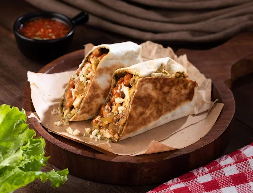 Chicken Bueno Burrito Wrap/Roll With Salsa (320 Gms)
